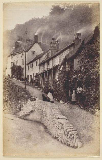 Lusmouth, Mars Tepesi by Francis Bedford