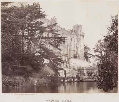 Warwick Kalesi, 1857 dolayları (albüm baskısı) by Francis Bedford