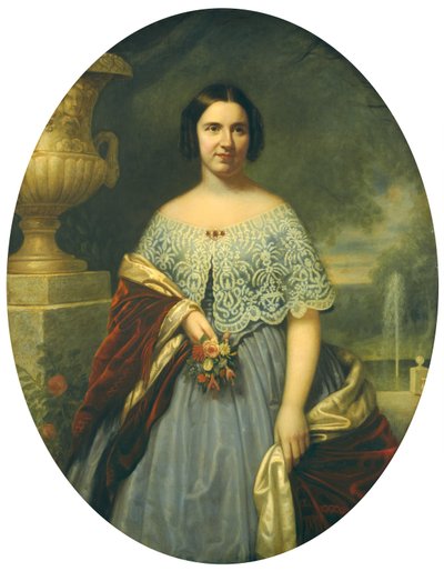 Lucy Tappan Bowen (Bayan Henry C. Bowen) by Francis Bicknell Carpenter