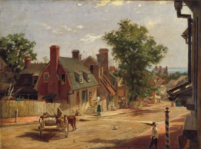 Eski Annapolis, Francis Caddesi, 1876. by Francis Blackwell Mayer