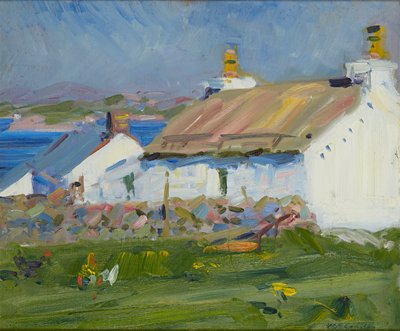 Crofts, Iona (gemide yağ) by Francis Campbell Boileau Cadell