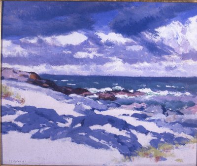 Iona, Deniz Kızlarının Üstünde (tuval üzerine yağlı boya) by Francis Campbell Boileau Cadell