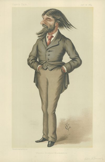 Bay Herbert Herkomer by Francis Carruthers Gould