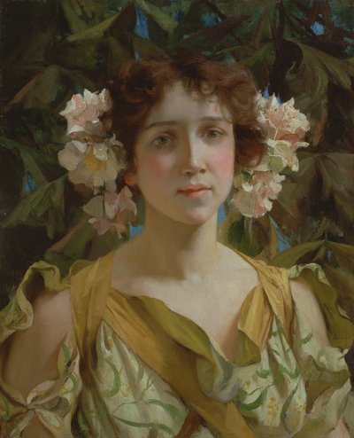 İlkbahar (tuval üzerine yağlı boya) by Francis Coates Jones