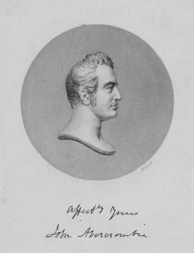 John Abercrombie, c1850. by Francis Croll
