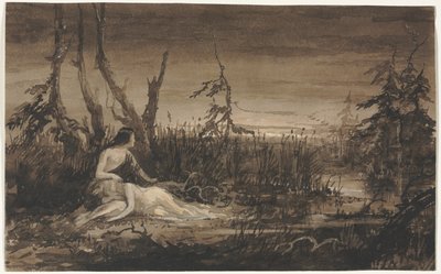 Manzaradaki Figürler by Francis Danby