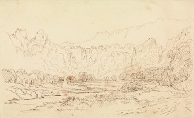 Bergen yakınlarındaki Umut by Francis Danby