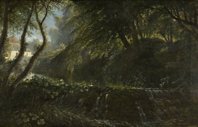 Savak ve Değirmen ile Nehir Manzarası, c.1823 by Francis Danby