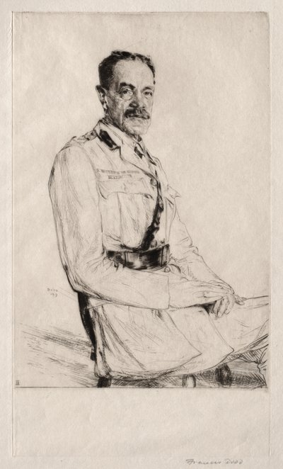 Tümgeneral Sir John Edward Cooper by Francis Dodd