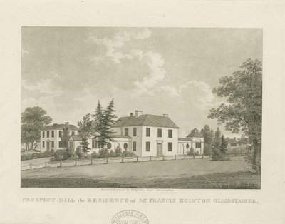 Soho - Francis Eginton'un Evi: aquatint gravür, nd [c 1798] (baskı) by Francis Eginton