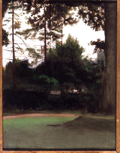 Bahçeden Bir Köşe, 1890 dolayları (tuval üzerine yağlı boya) by Francis Foster
