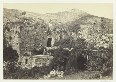 Banias, Antik Caesarea, Philippi, 1857 by Francis Frith