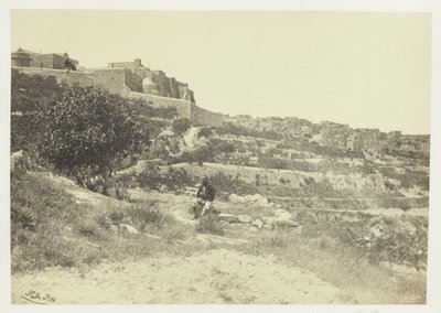Doğuş Kilisesi ile Beytüllahim by Francis Frith