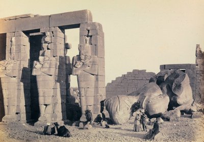 "Mısır ve Filistin": Ramesseum