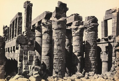 "Mısır ve Filistin": Büyük Amon-Ra Tapınağı