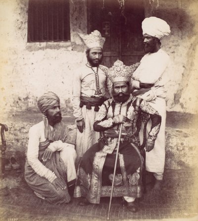 Dört Doğu Hintli Adam, 1870