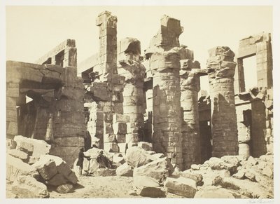 Sütunlar Salonu by Francis Frith