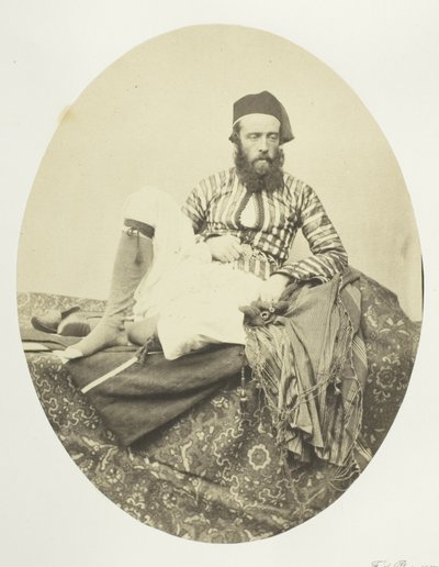 Portre, Türk Yaz Kostümü by Francis Frith
