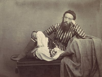 Portre, Türk Yaz Kostümü, 1857. by Francis Frith