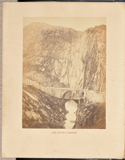 Şeytan Köprüsü by Francis Frith