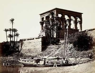 Hypaethral Tapınağı, Philae (Mısır) by Francis Frith