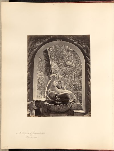 Naiad Çeşmesi, Viyana by Francis Frith