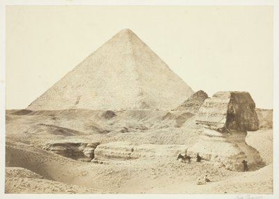 Sfenks ve Büyük Piramit, 1857, 1862