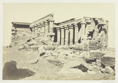 Maharaka Tapınağı, Nubia by Francis Frith