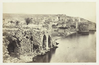 Tiberius Kasabası ve Gölü, Güneyden by Francis Frith