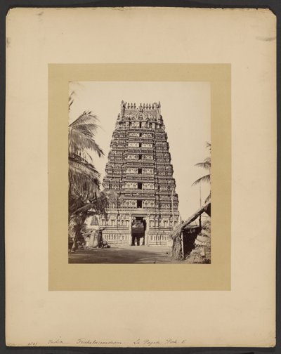 Trickaleecoondrum, La Pagoda, Porte E by Francis Frith