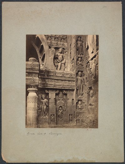 Ajanta Mağarası No. 19, 1850