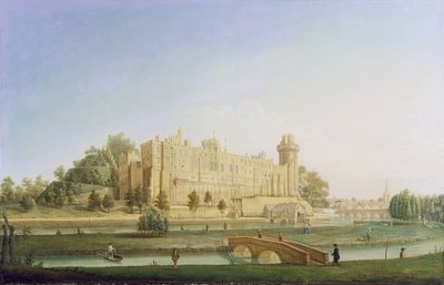 Warwick Kalesi, c.1764 by Francis Harding