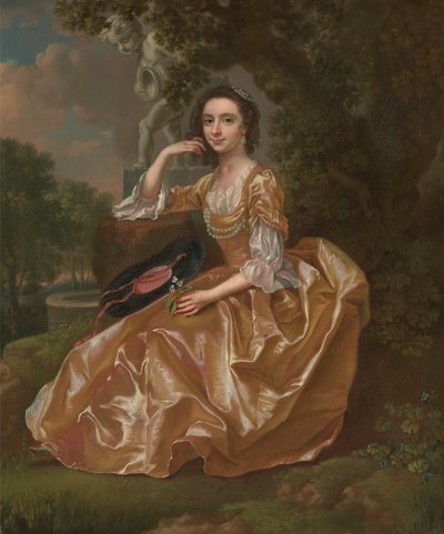 Bayan Mary Chauncey by Francis Hayman