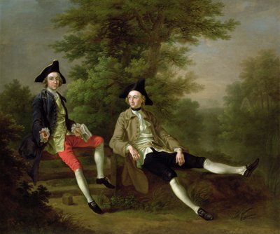 David Garrick (1717-79) (solda) ve Felbrigg