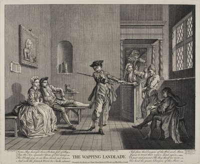 Wapping Ev Sahibi, 1743 by Francis Hayman