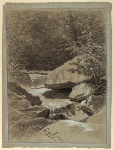 Bir Dağ Deresi by Francis Hopkinson Smith