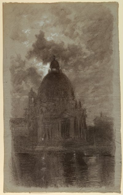 Santa Maria della Salute, Venedik, İtalya by Francis Hopkinson Smith