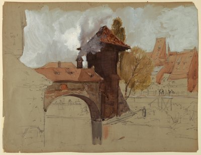 Köprü ve kanal çalışması by Francis Hopkinson Smith