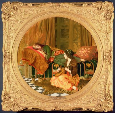 Lallah Rookh ve Pers Kölesi by Francis John Wyburd