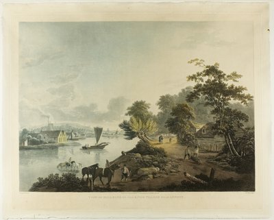 Londra yakınlarındaki Thames Nehri üzerindeki Hillbank