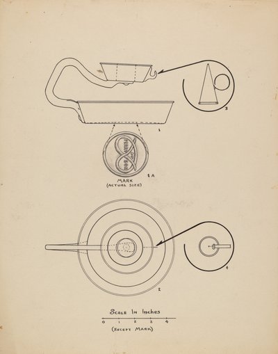 Snuffer ile Şamdan by Francis Law Durand