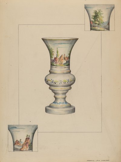 Ateş Çakmak Vazo by Francis Law Durand