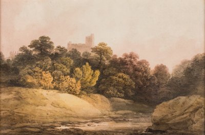 Manzara, 1840 civarı (kağıt üzerine suluboya) by Francis Nicholson