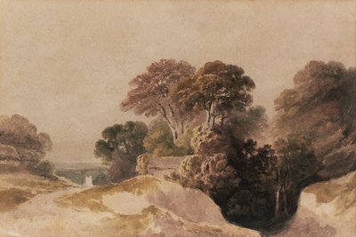 pastoral sahne by Francis Nicholson