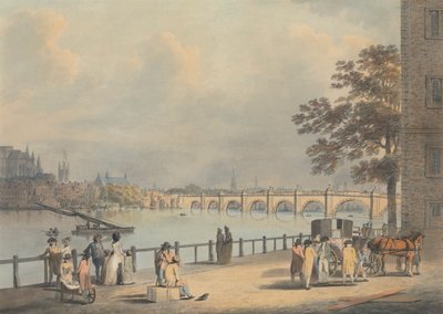 South Bank'tan Westminster by Francis Nicholson