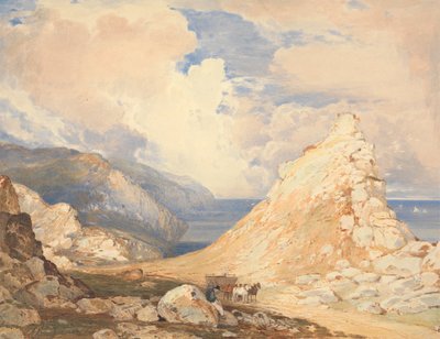 Rocks Vadisi, Lynton, Kuzey Devon by Francis Oliver Finch