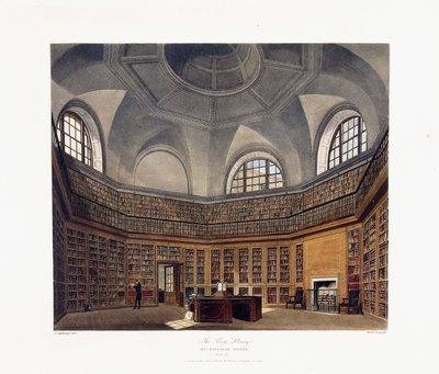 Kral Kütüphanesi, Buckingham Evi by Francis Phillip (after) Stephanoff