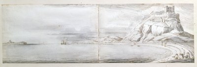 Bamborough Kalesi by Francis Place