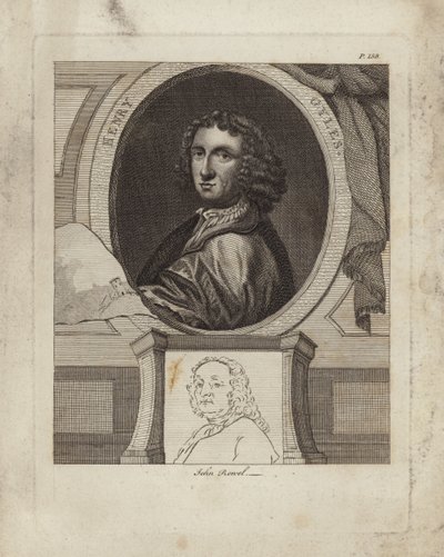 Henry Gyles veya Giles, İngiliz resimsel cam ressamı by Francis Place