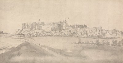 Windsor Kalesi'nin görünümü by Francis Place